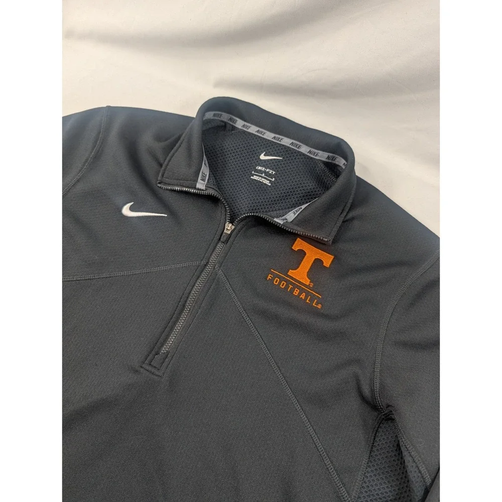 Tennessee Vols Jacket Mens XL Gray Nike Football Track Warm Sport Active DriFit